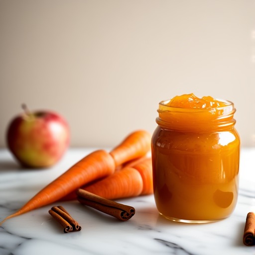 Äpple- och rödlöksmarmelad med kanel – receptbild