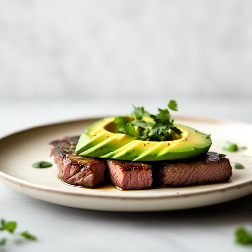Avokado Steak – receptbild