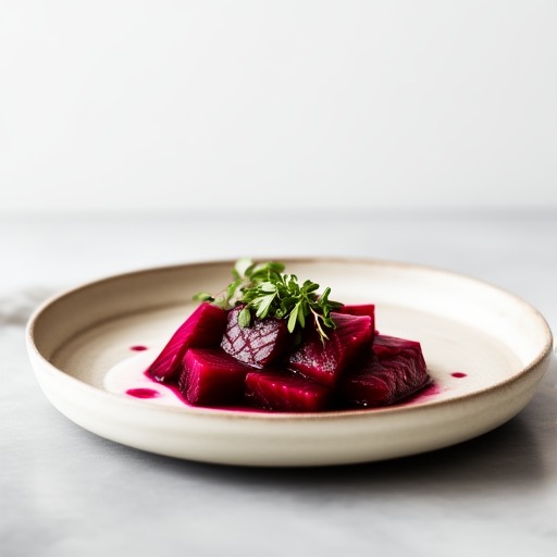 Beetroot Cured Salmon – receptbild