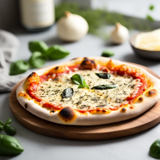 Cacio e Pepe-pizza – receptbild