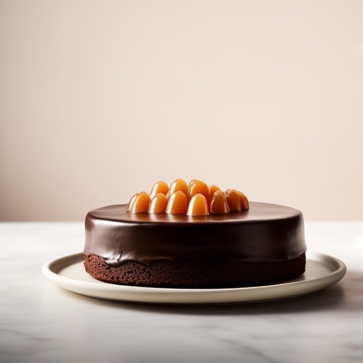 Chokladkaka med nougat – receptbild