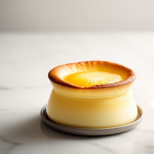 Citronsufflé – receptbild