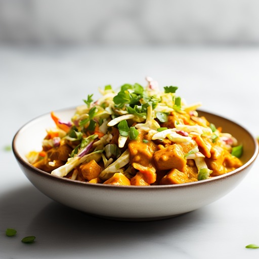 Curry coleslaw – receptbild