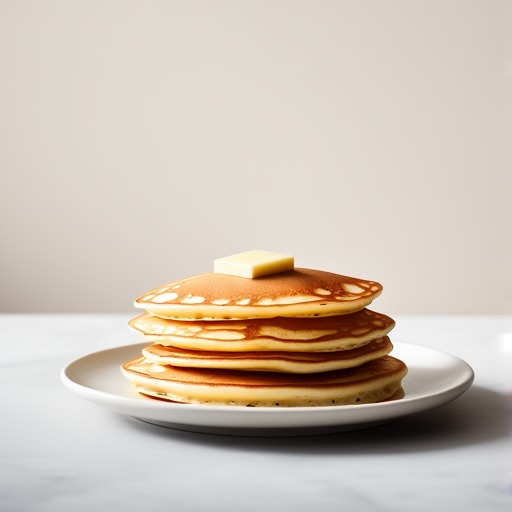 Halv sats pannkakor – receptbild