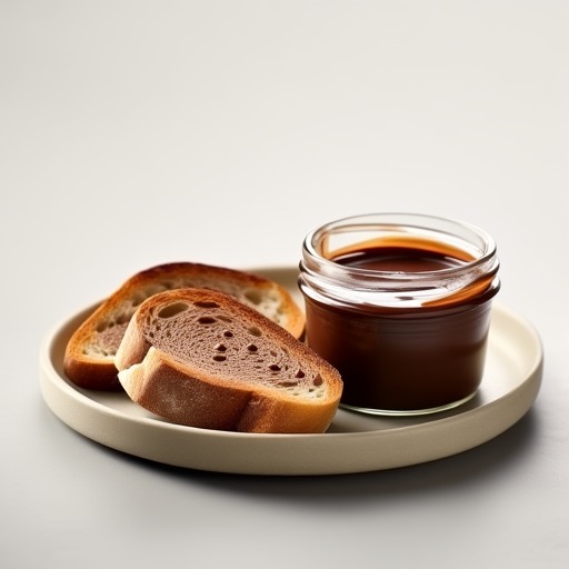 Kakao sås med smörglass – receptbild