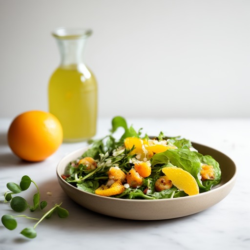 Kapris- och citrusdressing – receptbild