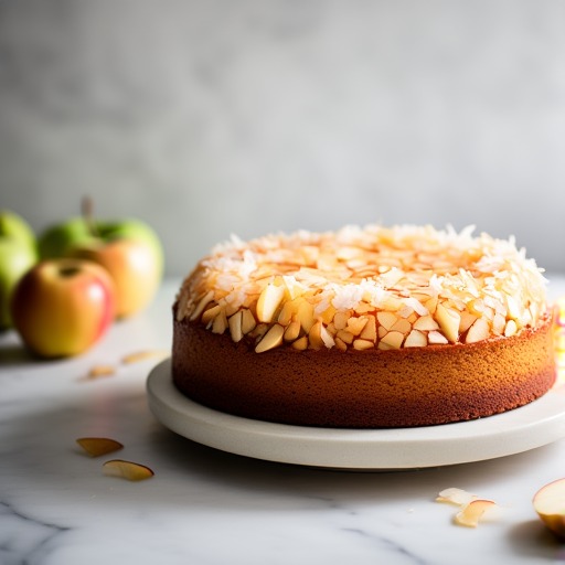 Kokospaj med äpplemos – receptbild