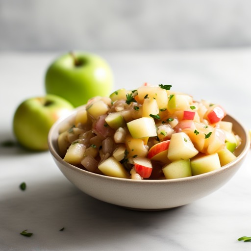 Krämig äppelsill från grunden – receptbild