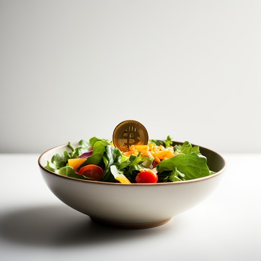 Myntabiff i salladskorg – receptbild