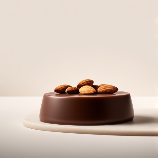 Nougat Choklad Mandel – receptbild