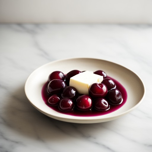 Plommonkompott till ost – receptbild