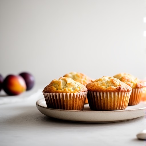 Plommonmuffins – receptbild