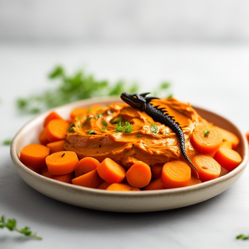 Rostad morotsspread med dragon – receptbild