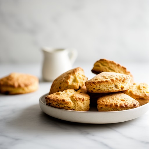 Spröda engelska scones – receptbild