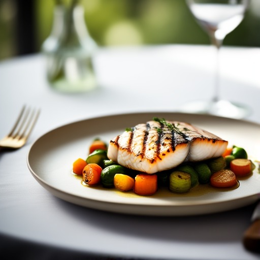 Wokad torsk med grönsaker – receptbild